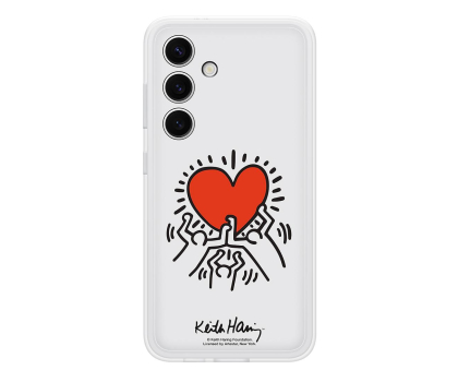Etui / obudowa na smartfona Samsung Flipsuit Case do Galaxy S24 biały